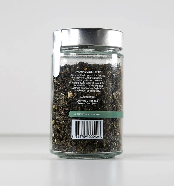 Kintra Foods Jasmine Green with Pear Loose Leaf Tea 100g - Image 3