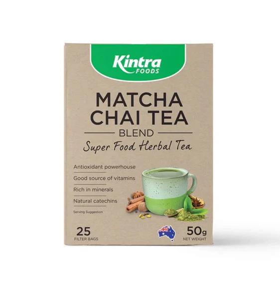 Kintra Foods Matcha Green Tea 25 Tea Bags