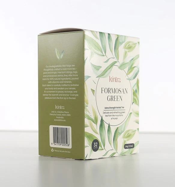 Kintra Foods Organic Formosan Green 32 Tea Bags - Image 3