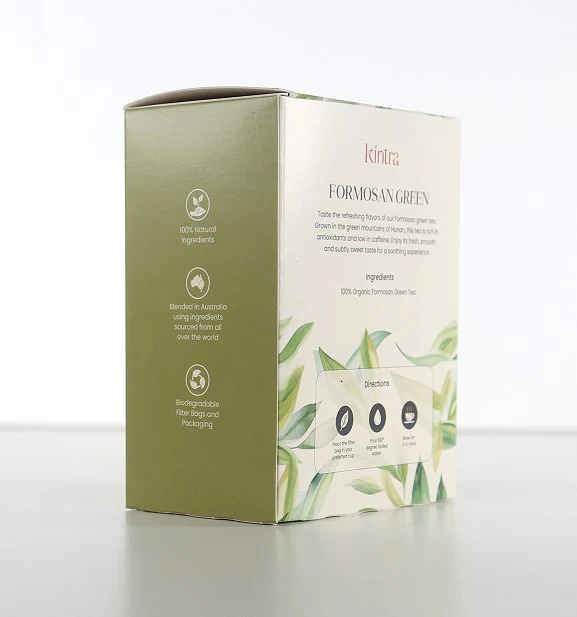 Kintra Foods Organic Formosan Green 32 Tea Bags - Image 4