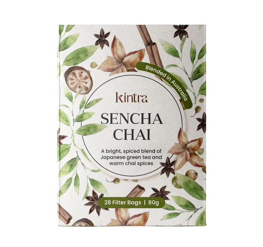 Kintra Foods Sencha Chai 80g 28 tea bags