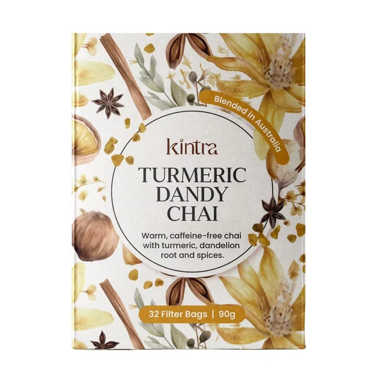 Kintra Foods Turmeric Dandy Chai 90g 32 tea bags