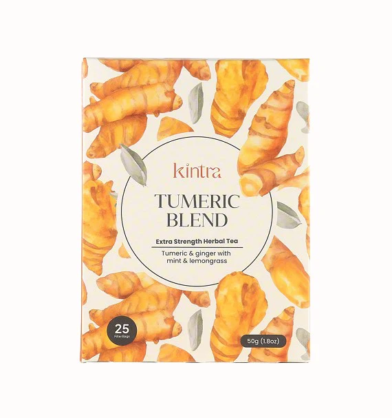 Kintra Foods Turmeric Herbal Tea 25 Teabags