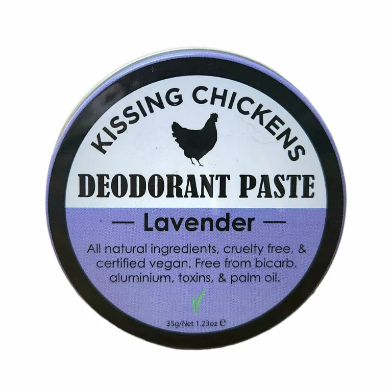 Kissing Chickens Natural Deodorant Paste Lavender 35g
