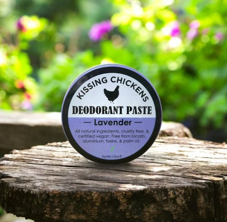 Kissing Chickens Natural Deodorant Paste Lavender 35g - Image 4