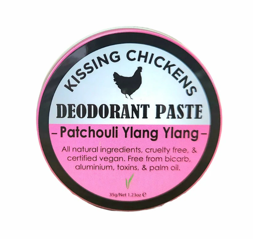 Kissing Chickens Natural Deodorant Paste Patchouli & Ylang Ylang 35g