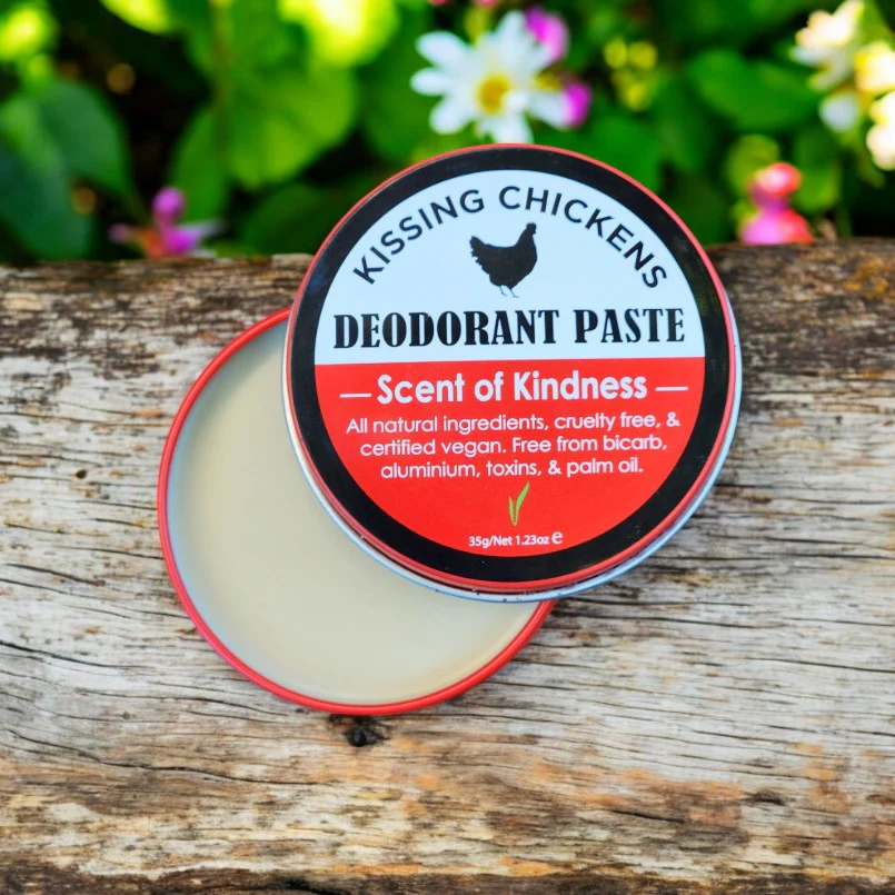 Kissing Chickens Natural Deodorant Paste Scent of Kindness 35g - Image 3