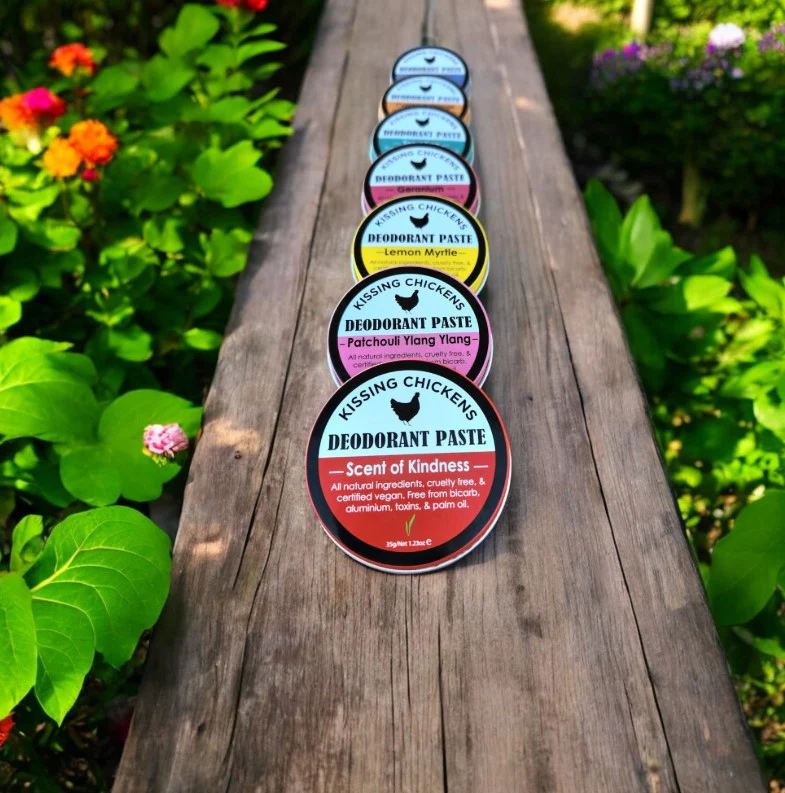 Kissing Chickens Natural Deodorant Paste Scent of Kindness 35g - Image 4