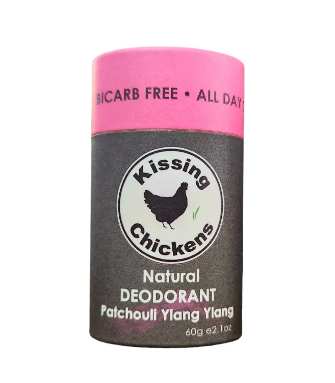 Kissing Chickens Natural Deodorant Stick Patchouli & Ylang Ylang 60g