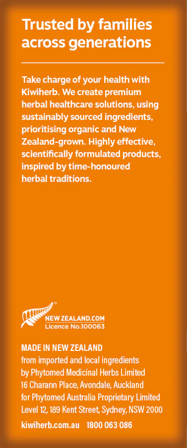 Kiwiherb Children's Organic Lung Clear Syrup - Image 3
