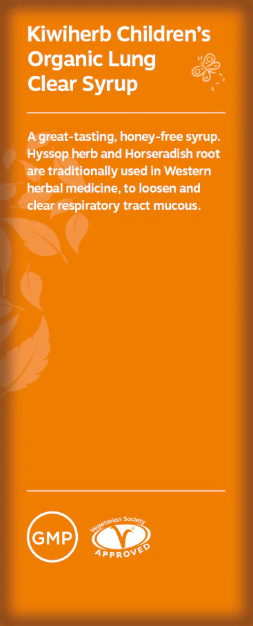 Kiwiherb Children's Organic Lung Clear Syrup - Image 4