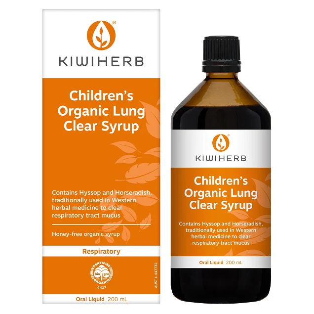 Kiwiherb Children's Organic Lung Clear Syrup - Image 5