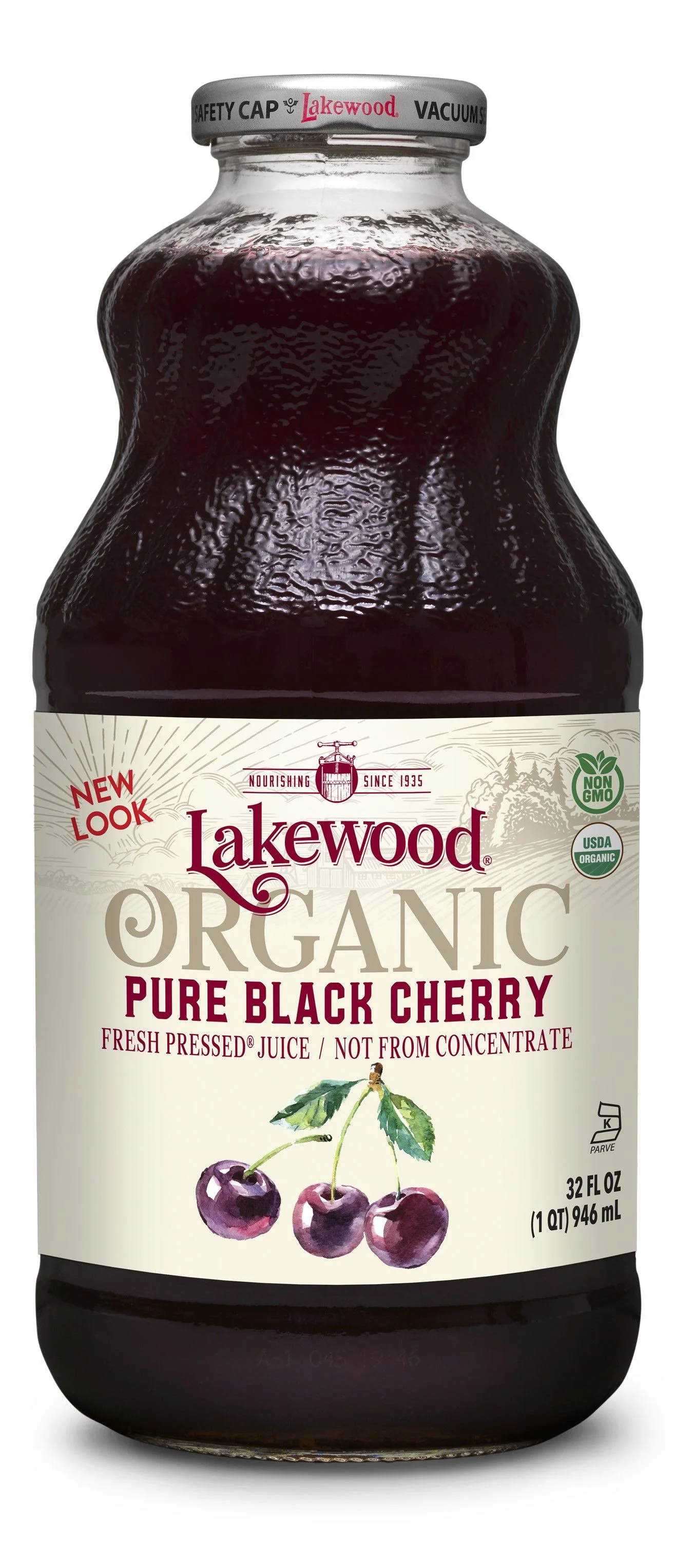 Lakewood Organic Juice Black Cherry 946ml