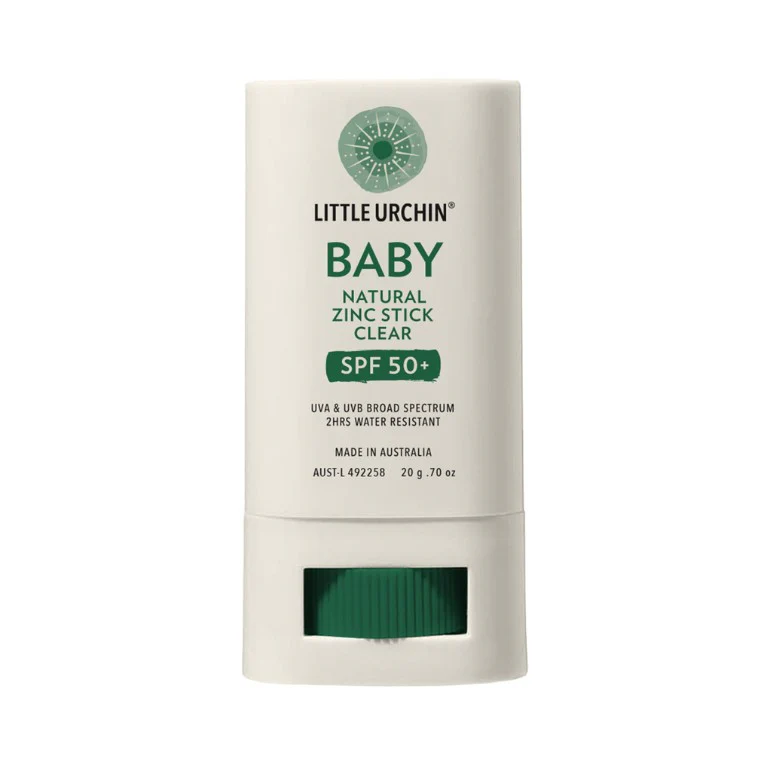 Little Urchin BABY Natural Zinc Stick Clear SPF 50+ 20g
