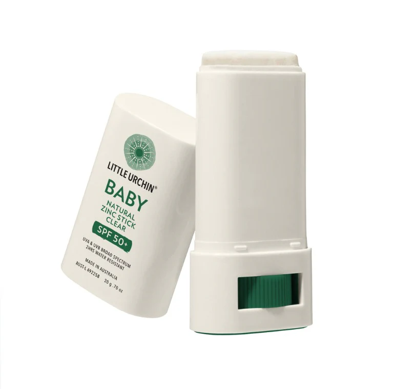 Little Urchin BABY Natural Zinc Stick Clear SPF 50+ 20g - Image 2