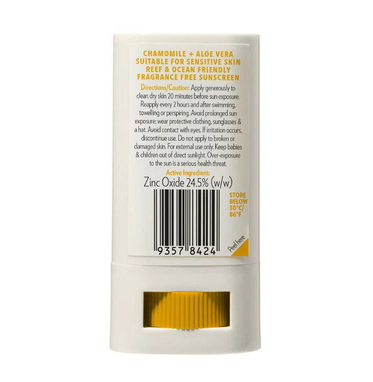 Little Urchin KIDS Natural Zinc Stick Clear SPF 50+ 20g - Image 4