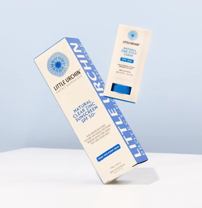 Little Urchin Natural Clear Zinc Sunscreen SPF 50+ - Image 4