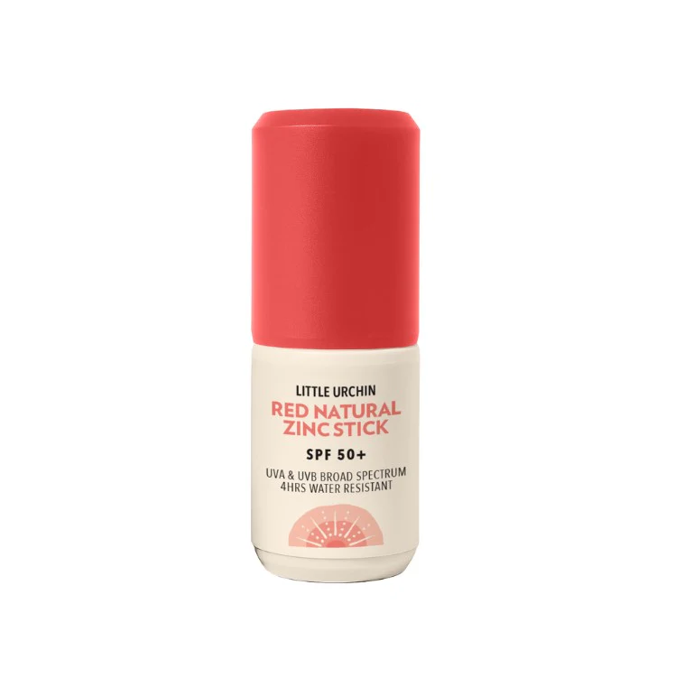 Little Urchin RED Natural Zinc Stick SPF 50+ 14g - Image 4
