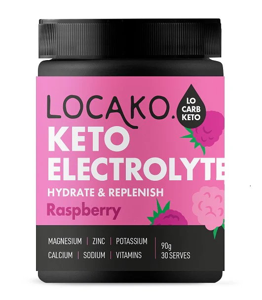 Locako Keto Electrolytes Raspberry 90g