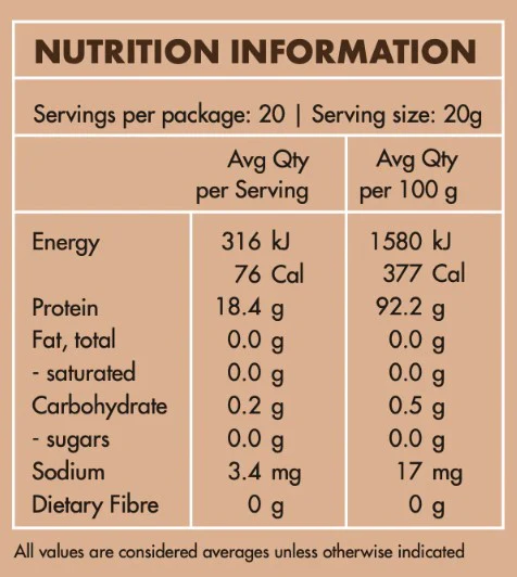 Locako Pasture Raised Collagen Natural 400g - Image 3