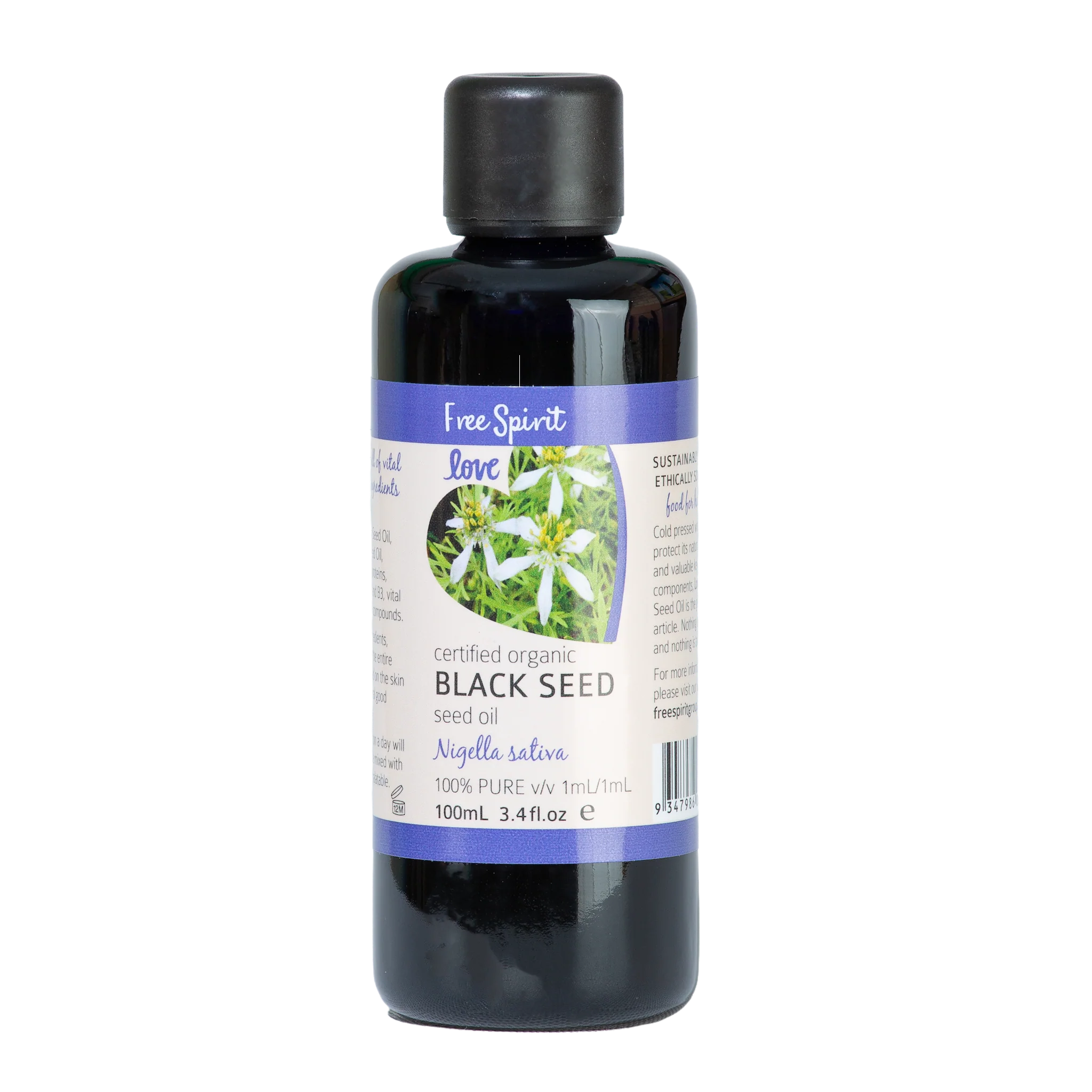 Love Black Seed Oil Certified Organic