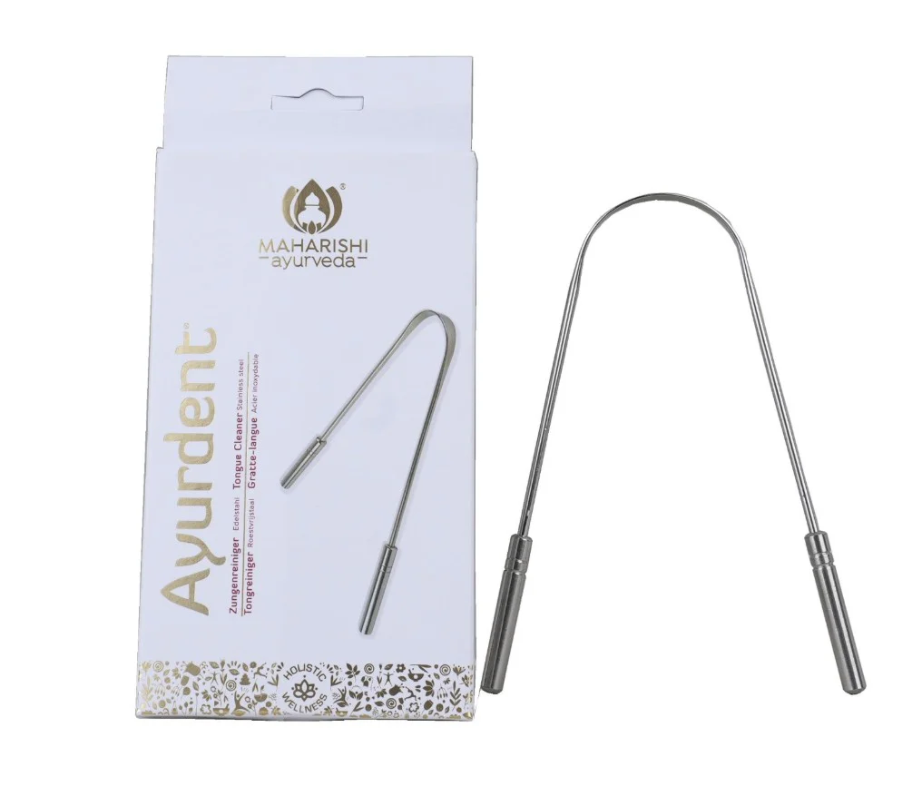Maharishi Ayurveda Ayurdent Tongue Scraper Stainless Steel