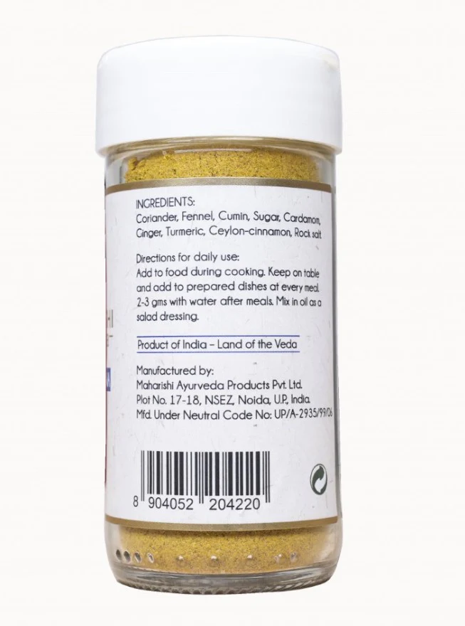 Maharishi Ayurveda Pitta Churna Organic Spice Blend 50g - Image 3