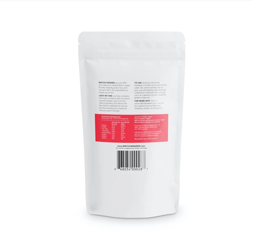 Matcha Maiden Light My Fire Blend 28.35g - Image 2