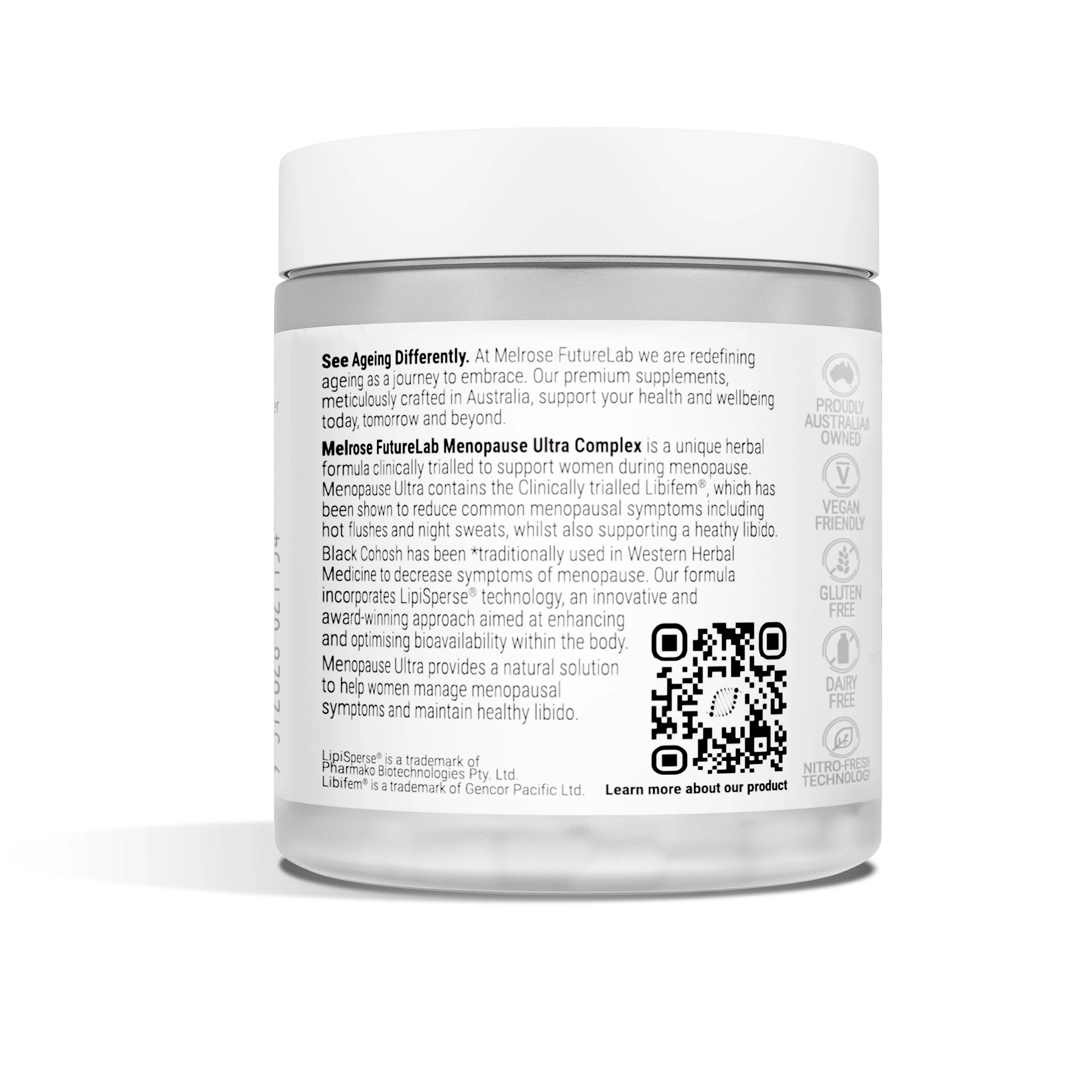 Melrose FutureLab Menopause Ultra Complex 60 Capsules - Image 3