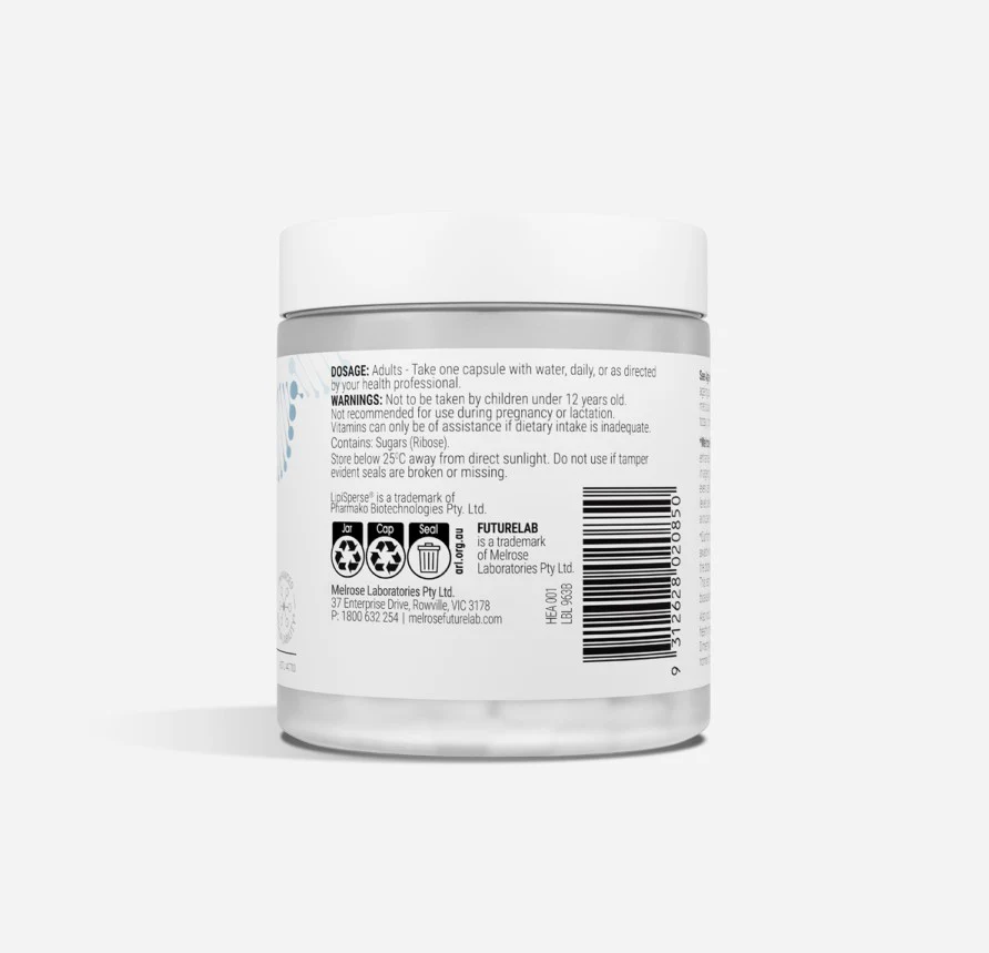 Melrose FutureLab NAD+ Booster Caps 30 capsules - Image 2