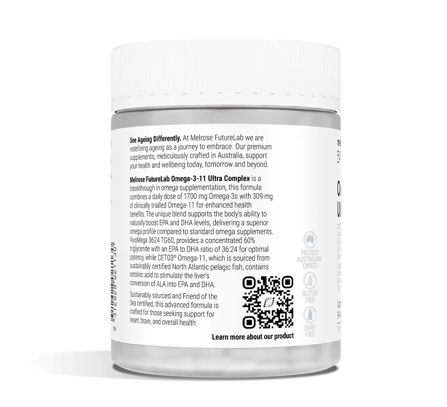 Melrose FutureLab Omega-3-11-Ultra Complex 90 capsules - Image 2