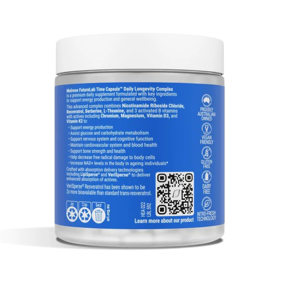 Melrose FutureLab Time Capsule Daily Longevity Complex 90 capsules - Image 2
