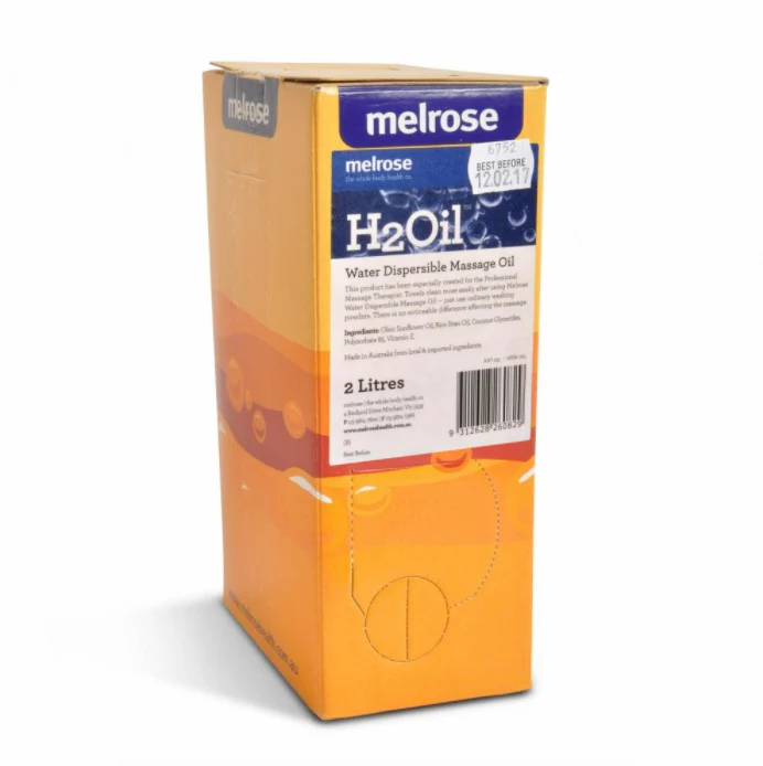 Melrose Massage H2Oil Water Dispersible - Image 2