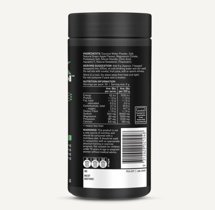 Melrose Peak Hydration Green Apple 180g - Image 3
