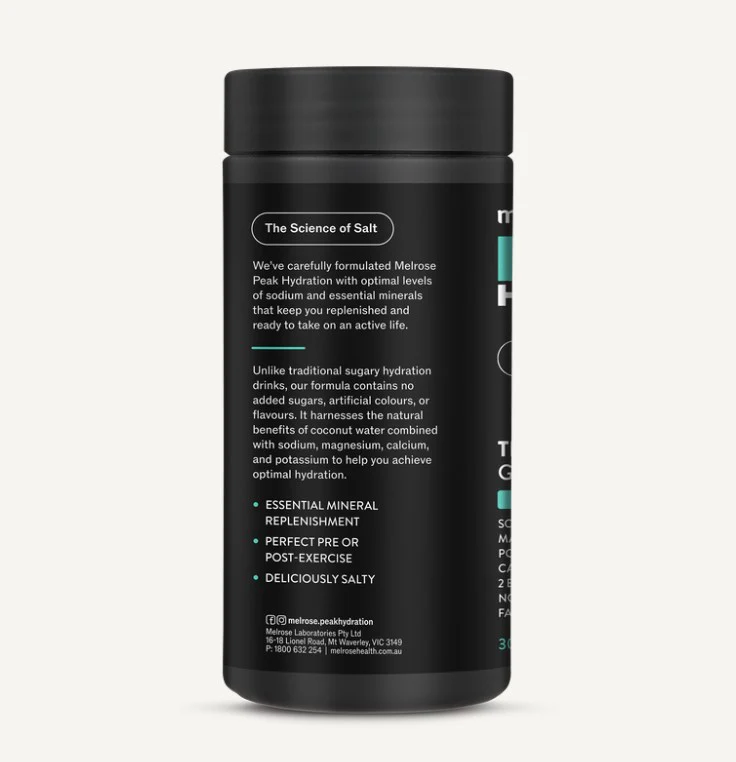 Melrose Peak Hydration Gut Restore 210g - Image 2