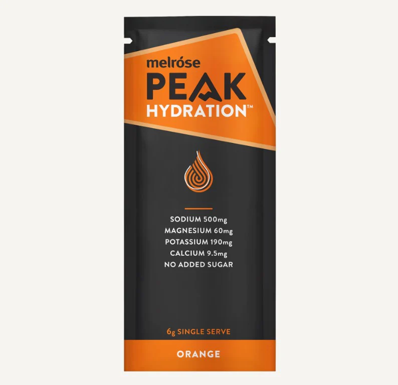 Melrose Peak Hydration Orange 6g - Box of 20 Sachets