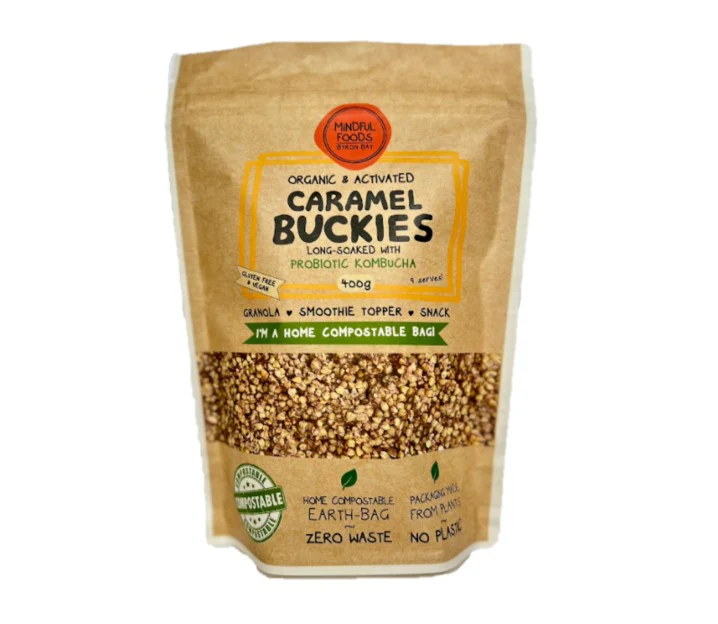 Mindful Foods Caramel Buckies 400g