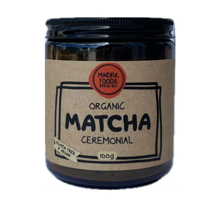 Mindful Foods Ceremonial Matcha Organic 100g