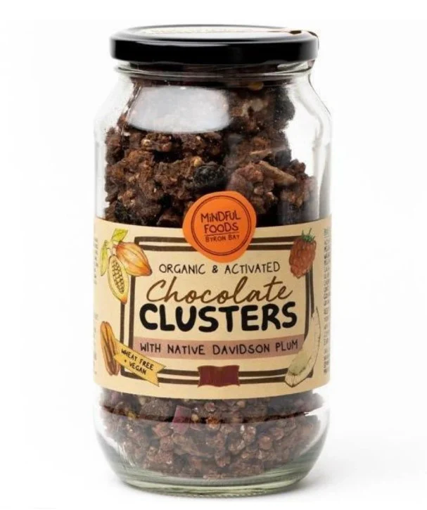 Mindful Foods Clusters Chocolate Davidson Plum Organic Activated