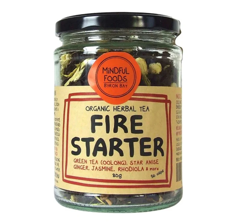 Mindful Foods Fire Starter Organic Herbal Tea 80g