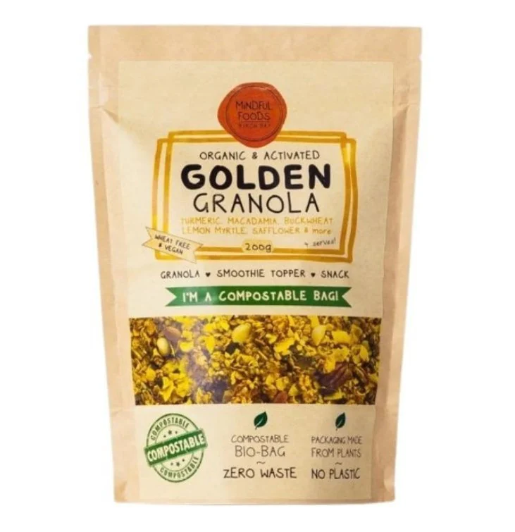 Mindful Foods Golden Granola Organic Activated - Image 2