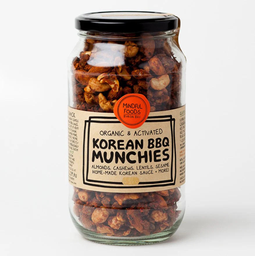 Mindful Foods Munchies Korean BBQ Organic Activated - Image 2