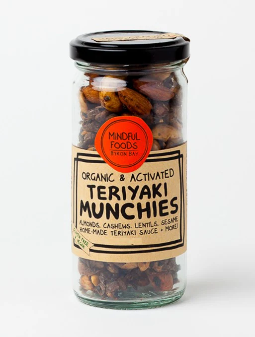 Mindful Foods Munchies Teriyaki Organic Activated
