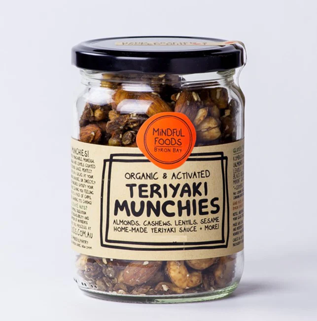 Mindful Foods Munchies Teriyaki Organic Activated - Image 2