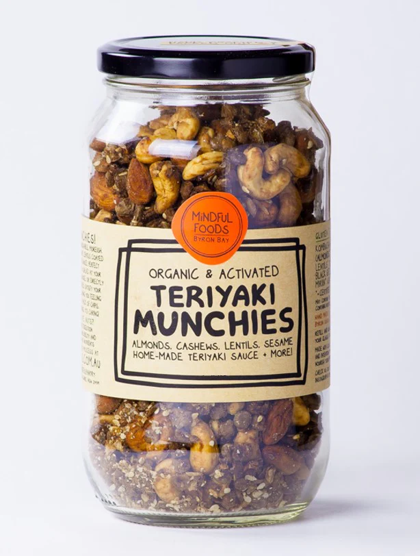 Mindful Foods Munchies Teriyaki Organic Activated - Image 3