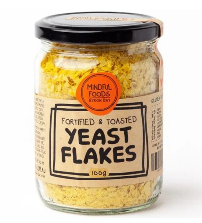 Mindful Foods Nutritional Yeast Flakes Fortified Toasted 100g