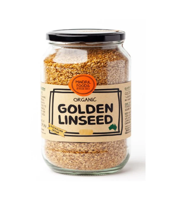 Mindful Foods Organic Golden Linseed 345g