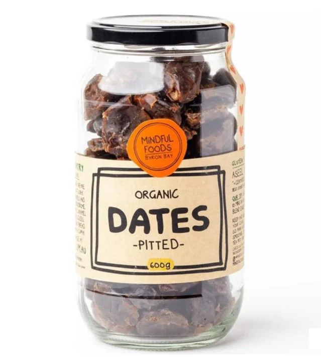 Mindful Foods Organic Pitted Dates 600g