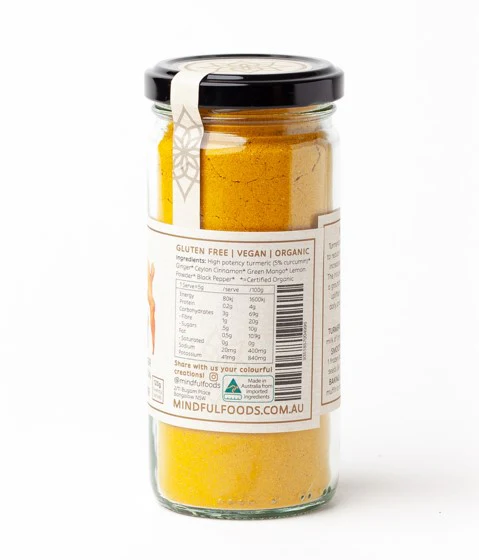 Mindful Foods STARDUST Yellow Anti-Inflammatory Organic - Image 3