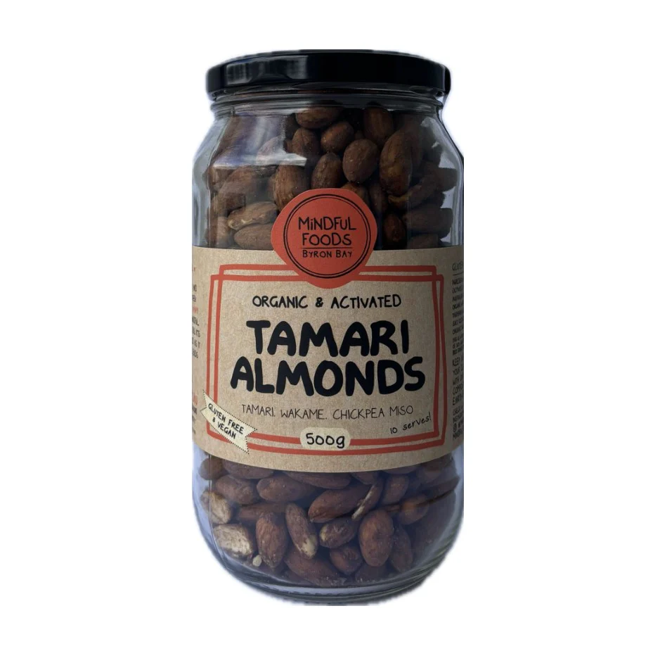 Mindful Foods Tamari Almonds Organic & Activated - Image 3